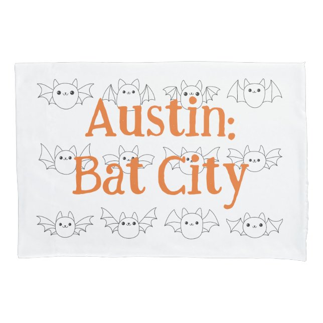CISV Austin Bat City  Pillowcase (Front)