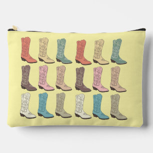 CISV Austin Cowboy Boots Toiletry/Accessory Pouch