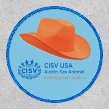 CISV Austin Cowboy Hat Patch 