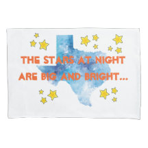 CISV Austin Stars At Night Pillowcase