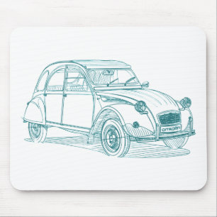 Cit 2CV Mouse Pad