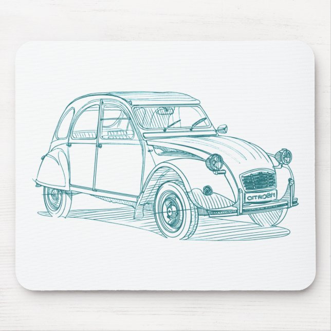 Cit 2CV Mouse Pad (Front)