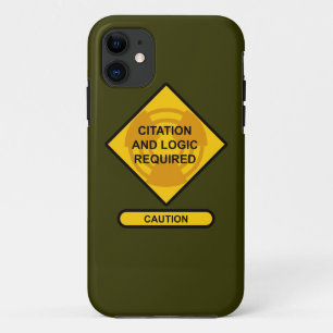 Citation and Logic Required iPhone 11 Case