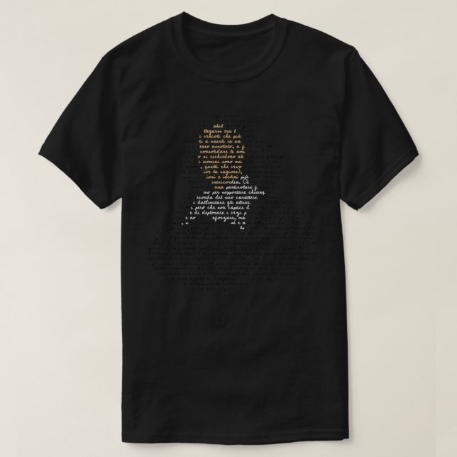 Citazione Spinoza T-Shirt (Design Front)