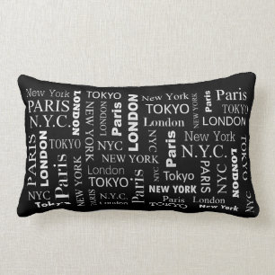 Cities Cool Throw Pillow