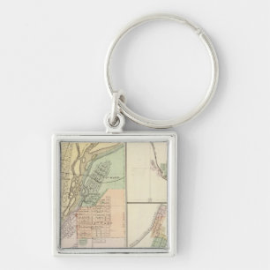 Cities of Centralia & Grand Rapids Key Ring