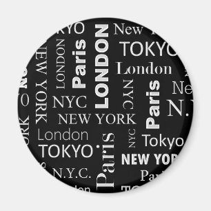 Cities Stylish Magnet