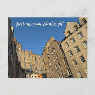 CITINERARIES: Greetings from Edinburgh! Postcard