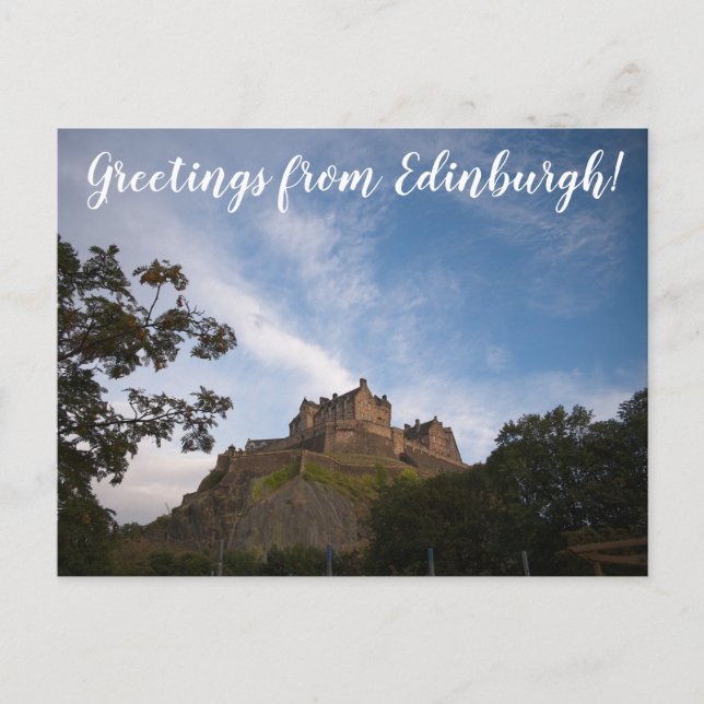 CITINERARIES: Greetings from Edinburgh! Postcard (Front)