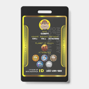 Citizen badge ID badge