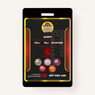 Citizen badge ID badge