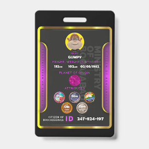 Citizen badge ID badge