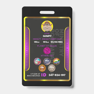 Citizen badge ID badge