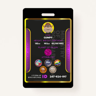 Citizen badge ID badge