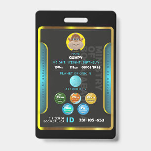 Citizen badge ID badge