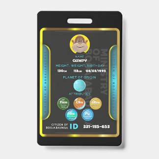 Citizen badge ID badge