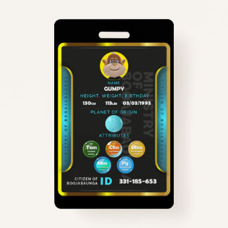 Citizen badge ID badge