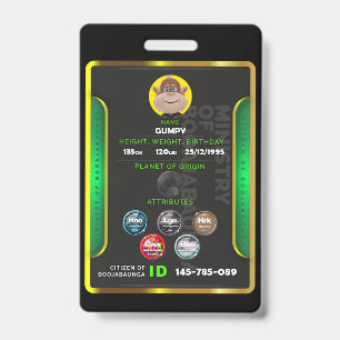 Citizen badge ID badge