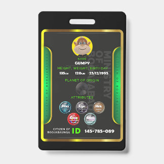 Citizen badge ID badge