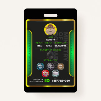 Citizen badge ID badge