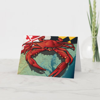 Citizen Crab of Maryland Card