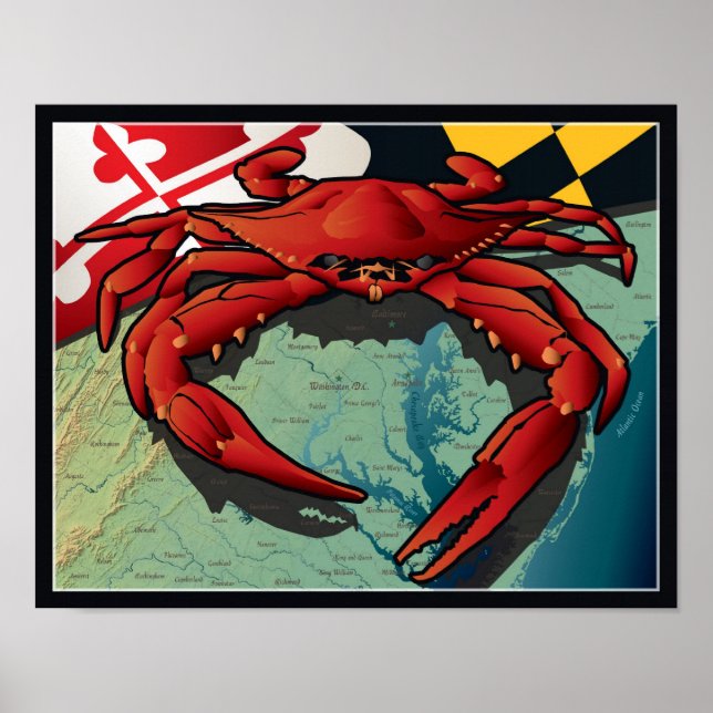 Citizen Crab of Maryland Poster (Front)