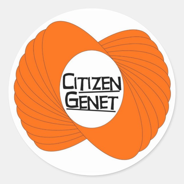 Citizen Genet Sticker (Front)