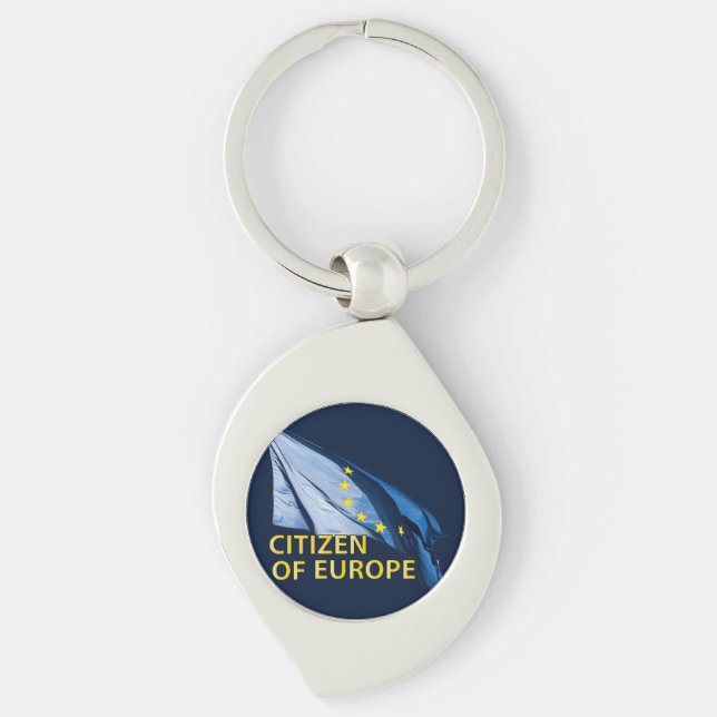 Citizen of Europe Key Ring (Front)