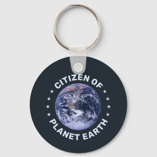 Citizen of Planet Earth Keychain