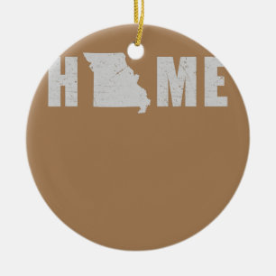 Citizen Proud America State Flag US Home Missouri Ceramic Ornament