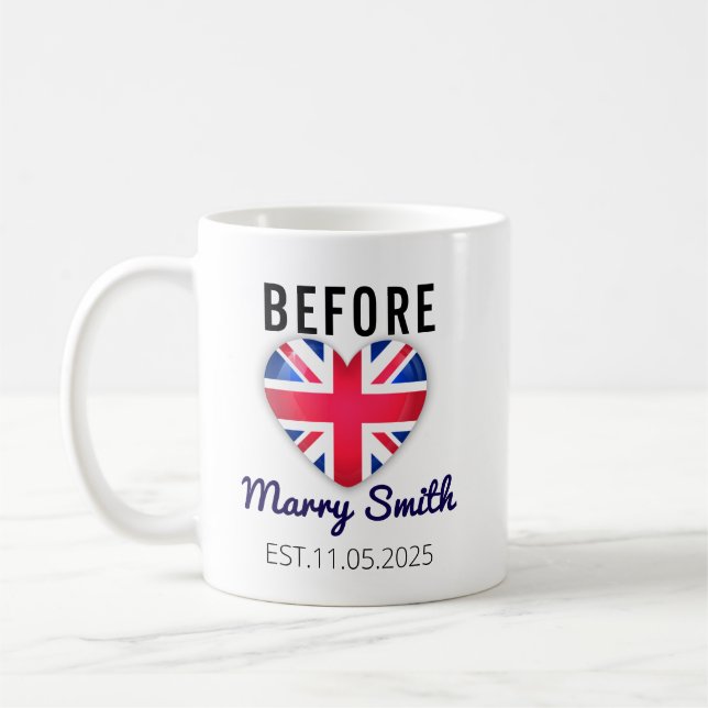 Citizenship Day American  – Proud to Be an America Coffee Mug (Left)