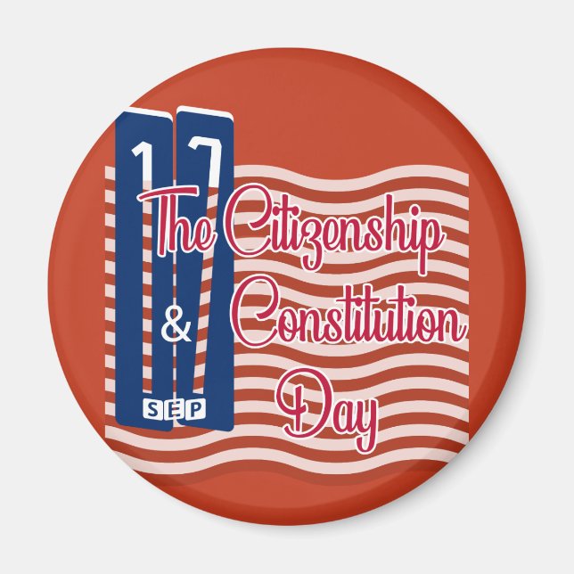 Citizenship Day | Constitution Day Magnet (Front)
