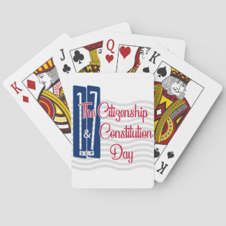 Citizenship Day | Constitution Day Playing Cards