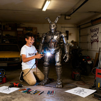 Citra Nosey Animatronic Benjamin Pochurek Nosey  T-Shirt