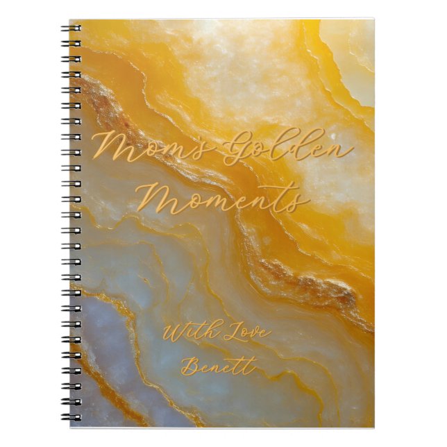 Citrine Energy Notebook-Mother’s Day Special Notebook (Front)