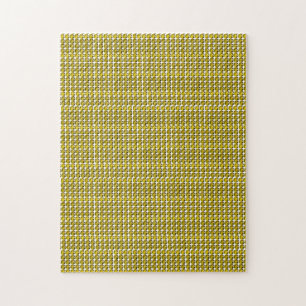 Citrine Gemstone Art, Yellow Jigsaw Puzzle