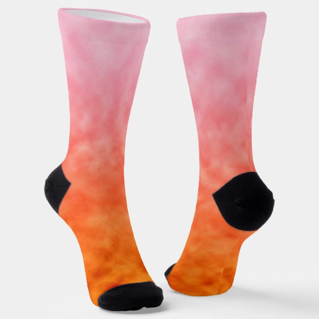 Citrine Glow Socks (Angled)