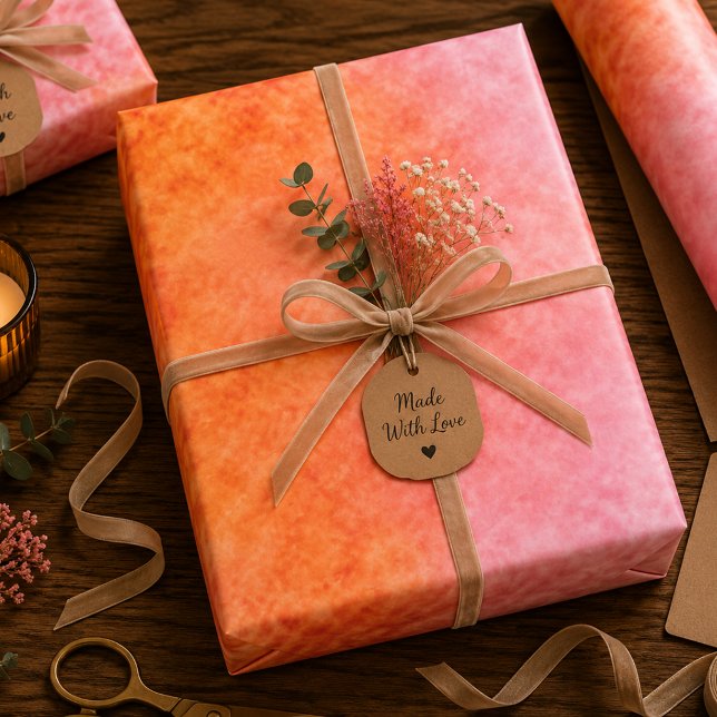 Citrine Glow Wrapping Paper Sheet (Creator Uploaded)