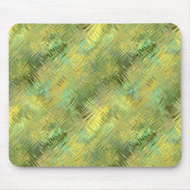 Citrine Yellow Glassy Texture Mouse Pad (Front)