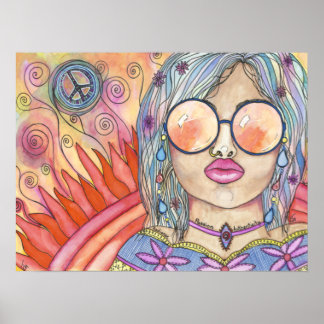 Citrinia | Girls Of Gumption | 24" x 18" Poster