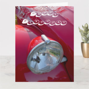 Citroë  2CV, vintage french car. Card