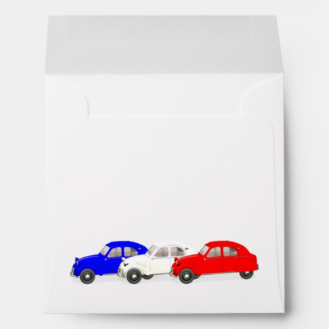 Citroën 2 CV Envelope (Back (Bottom))