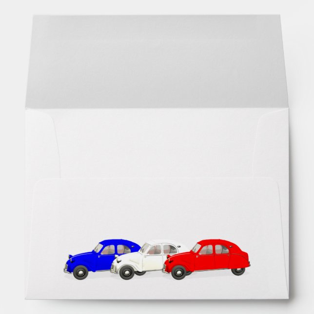 Citroën 2 CV Envelopes (Back (Bottom))