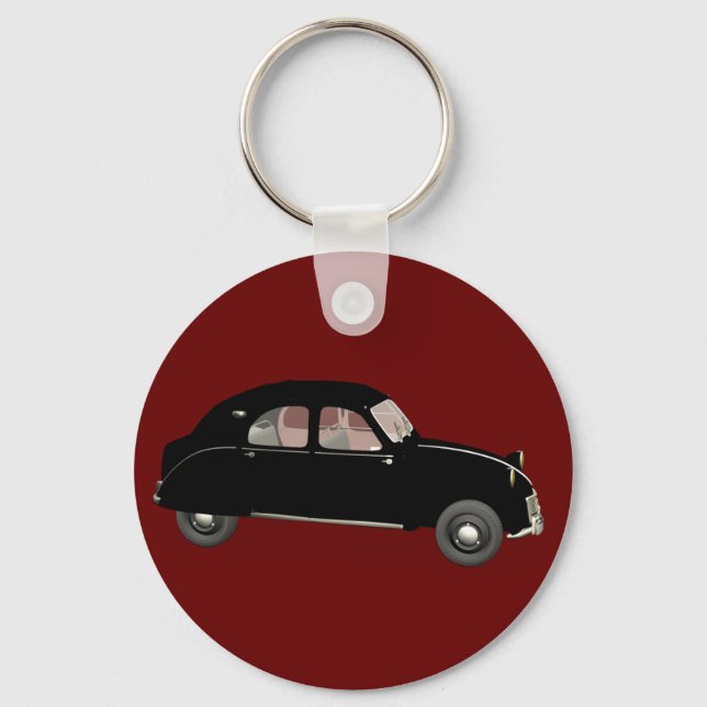Citroen 2 CV Key Ring (Front)