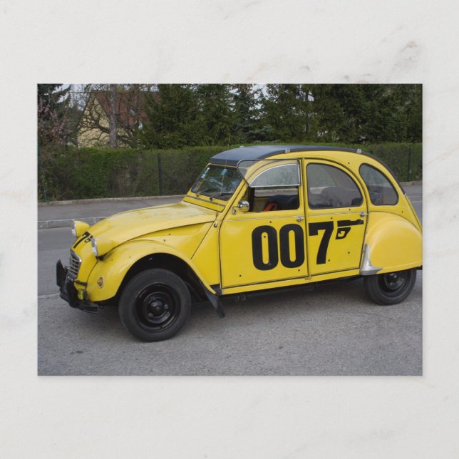 Citroën 2 CV Postcard (Front)