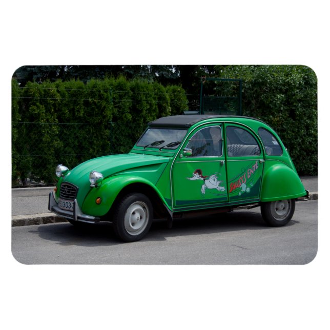Citroen 2 CV Sauss Ente Magnet (Horizontal)