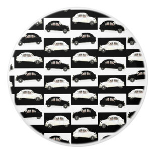 Citroen 2 CV Tiled Pattern Ceramic Knob