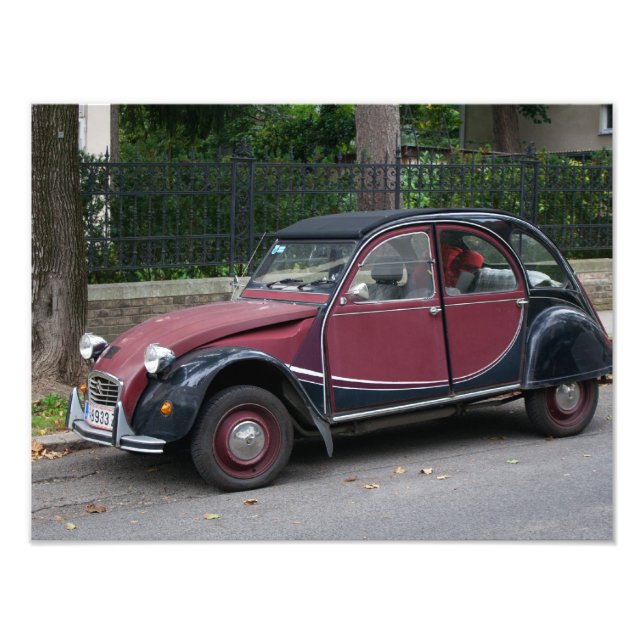 Citroen 2CV Charleston Photo Print (Front)