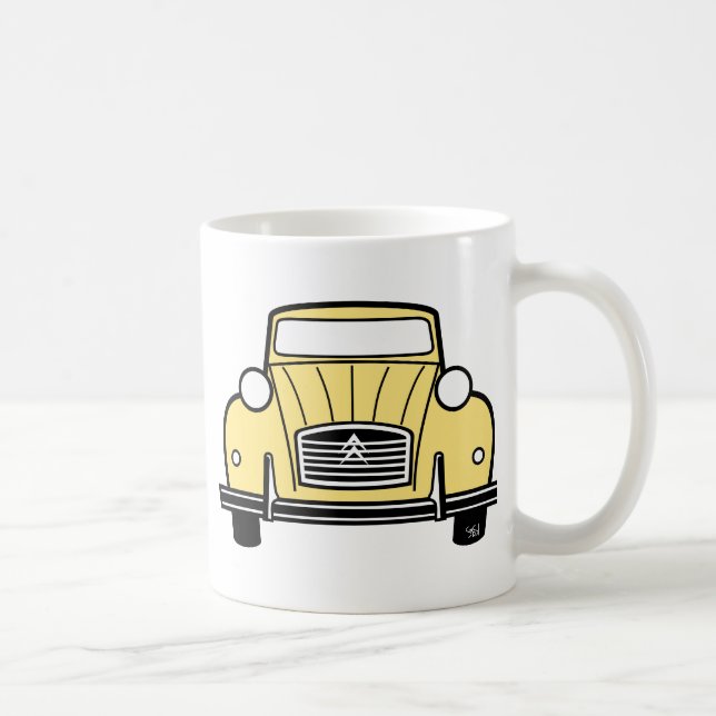 Citroen 2CV Coffee Mug (Right)