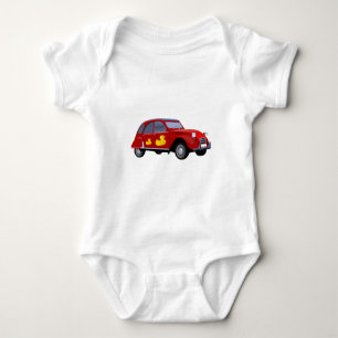 Citroen 2CV Ente Baby Bodysuit